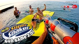 NERF GUN GAME | SUPER SOAKER EDITION 2.0 (Nerf First Person Shooter)