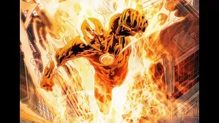 История появления Человек-Факел. Marvel Comics