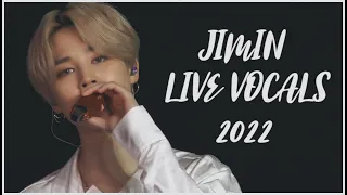 Park Jimin REAL LIVE vocals (high notes, growls, vocal effects, background vocals) 2013-2022