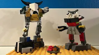 Mixels coconapple but in stop motion