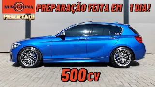 BMW M140i COM MAIS DE 500CV acelera forte demais! #Projetaço