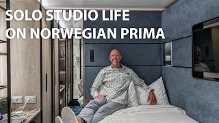 Norwegian Prima Studio Cabin Tour (Studio Lounge, Too!)