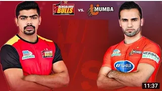 BENGALURU BULLS vs U MUMBA MATCH HIGHLIGHTS