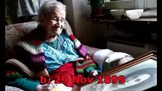 Top Ten Oldest Living People (October 2016)