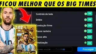 Como BUGAR O novo MESSI GRATIS e Deixar melhor que os BIG TIME no EFOOTBALL 2024 MOBILE