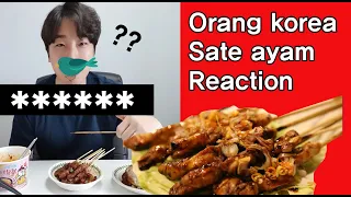 [MUKBANG] ORANG KOREA MENCOBA MAKAN KULINER INDONESIA I 인도네시아 음식 먹기#2 SATE