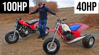 We Built the Worlds Sketchiest Three Wheelers!