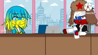 "oh nevermind"//Countryhumans//Ft: Russia America and Ukraine