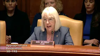 At Hearing, Senator Murray Discusses the President's Department of Justice FY25 Budget Request