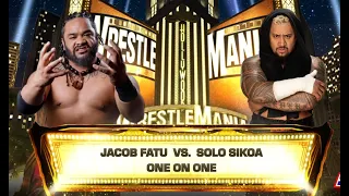 WWE 2K24 Solo Sikoa vs Jacob Fatu "Who is the Bloodline Enforcer?"