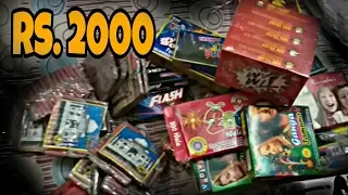 Unboxing Rs. 2000 diwali crackers of 2018 ! Diwali crackers stash 2018
