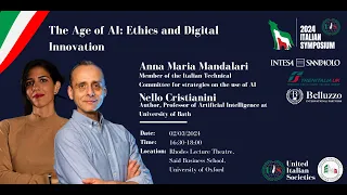 Nello Cristianini & Anna Maria Mandalari - The Age of AI: Ethics and Digital Innovation