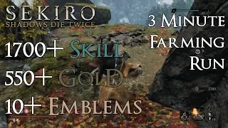 Sekiro: Shadows Die Twice - Mid-Game Farming Loop! Gold, Experience, & Spirit Emblems