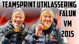 Finale Teamsprint VM 2015. Northug og Krogh tar gull ved utklassering!