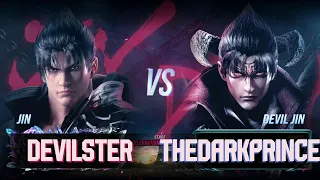 Tekken 8 ➤ Devilster  vs The Dark Prince  ✎ High-Level Match FT1