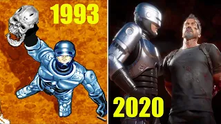 Robocop Remember Meeting Terminator in the Past 1993 (Robocop VS The Terminator) - Mortal Kombat 11