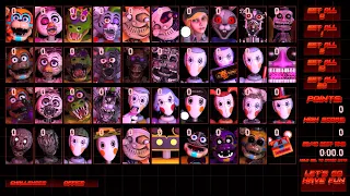 FNaF : Security Breach - Ultimate Custom Night (Main Menu)