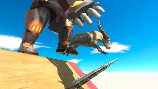 Escape from Furious Giant Enemies - Animal Revolt Battle Simulator