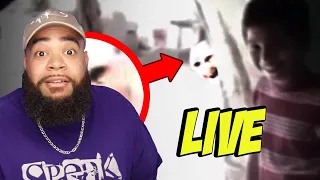 5 Ghost Videos SO SCARY You'll Need NEW PANTS  LIVE REACTION