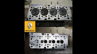 Renault 1.5 dci K9K Cylinder head restoration resurfacing Zylinderkopf Renovierung Hengerfej