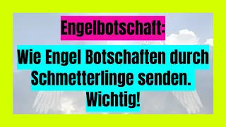 👼Erfahren Sie, WIE ENGEL BOTSCHAFTEN MITTELS SCHMETTERLINGEN ÜBERMITTELN🤗