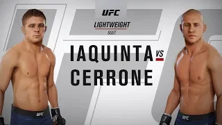 Al Iaquinta Vs. Donald Cerrone:  UFC Fight Night 151:  EA Sports UFC 3 Simulation (CPU vs. CPU)