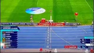 Letsile Tebogo Vs Noah Lyles Vs Ferdinand Omanyala. Had he not stumbled!!!!