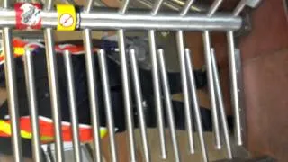 Kid Stuck in Turnstile