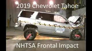 2019-2020 Chevrolet Tahoe/GMC Yukon/Cadillac Escalade NHTSA Frontal Impact