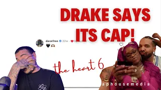 Drake drops a response!  Is making fun of abuse to far?(The heart 6)