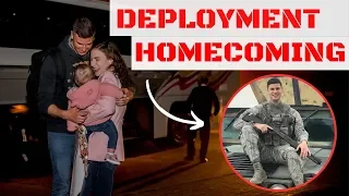 *EMOTIONAL* MILITARY HOMECOMING | DEPLOYMENT OVER