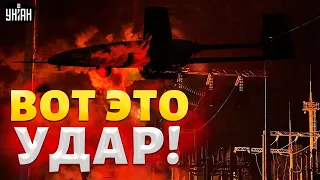 Вот это удар! Вспыхнул КРУПНЕЙШИЙ порт России. Рекордный налет дронов