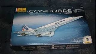 Heller Concorde 1/72 Modellbau