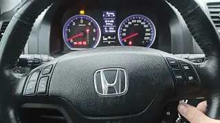 Как изменить метки скорости на Honda CR V 3/ How to change speed marks on Honda CR-V 3