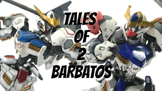 HG 1/144 Gundam Barbatos & Barbatos Lupus CUSTOM PAINTED Review