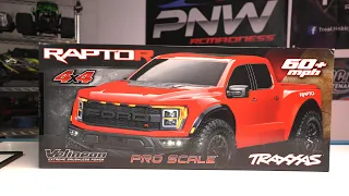 Wicked Awesome Traxxas RAPTOR R 4x4 RC CAR UNBOX AND 1st RUN
