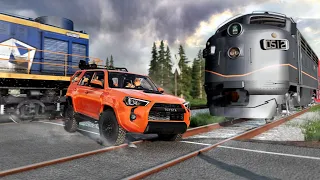 Realistic Train Crashes 6 | BeamNG.drive