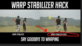 Warp Stabilizer HACK - Premiere Pro Tutorial | Smooth Shots without WARPING