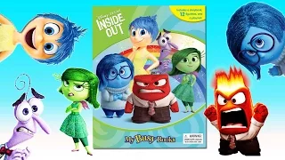 DISNEY PIXAR INSIDE OUT MOVIE TOYS MY BUSY BOOK PLAYSET AND FIGURES