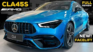 2024 MERCEDES CLA 45 S AMG NEW FACELIFT Full Fat AMG! FULL In-Depth Review Exterior Interior MBUX