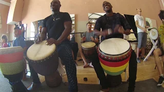 Harouna Dembélé & Petit Adama Diarra accompagnent Salydanse au FADD