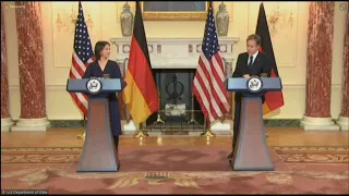 Baerbock zu Antritsbesuch in Washington | AFP