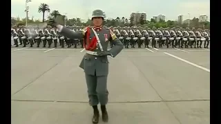 Chile Military Parade, with  Chilean Commentator