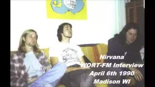 Nirvana - WORT Interview Part 1 (1990)