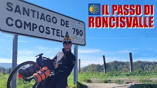 CAMMINO DI SANTIAGO IN BICICLETTA #8 - ENTRIAMO IN NAVARRA, TUTTA DISCESA FINO A PAMPLONA!