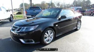 2009 Saab 9-3 Aero Turbo V6 Convertible Start Up, Exhaust, and In Depth Tour