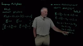 Lagrange Multipliers