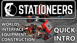 Stationeers beginner instructions: Worlds, Interface, Equipment, Construction 2024-05-25