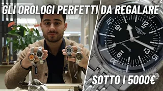 Gli OROLOGI perfetti da REGALARE a NATALE entro i 5000€ (part.1)