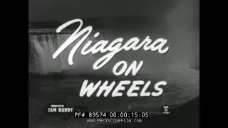 "NIAGARA ON WHEELS"  1950 CHEVROLET AUTOMATIC POWERGLIDE TRANSMISSION PROMO  FILM  89574